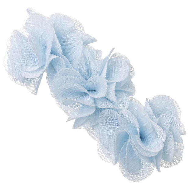 SIENA Dievčenská sponka s kvetmi Flower hairclip light blue | Welcomebaby.sk