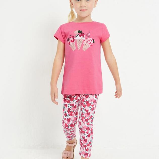 MAYORAL Dievčenské dlhé vzorované legíny Long leggings 3778 | Welcomebaby.sk