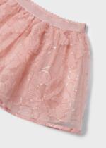 MAYORAL Tylová sukňa ružová Tulle skirt nude 4901 | Welcomebaby.sk