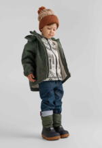 REIMA Detské zimné topánky Loskari tmavozelené Kids’ Winter Boots thyme green 5400124A | Welcomebaby.sk