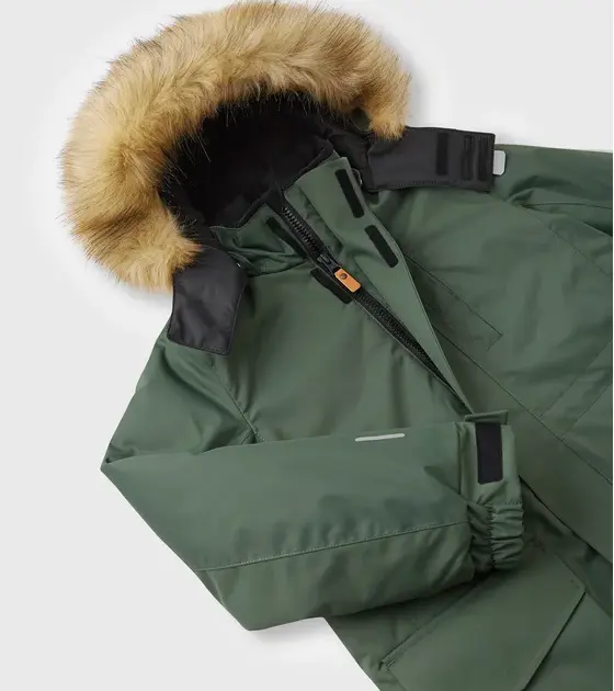 REIMA Chlapčenská zimná bunda NAAPURI zelená Winter jacket green 5100105A | Welcomebaby.sk
