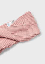 MAYORAL Čiapka, šál a rukavice s kvetom ružový Hat scarf set pink 10597 | Welcomebaby.sk