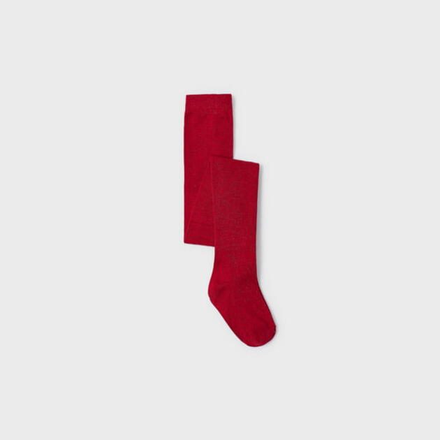 MAYORAL Trblietavé lurex pančuchy červené Tights red 10568 | Welcomebaby.sk