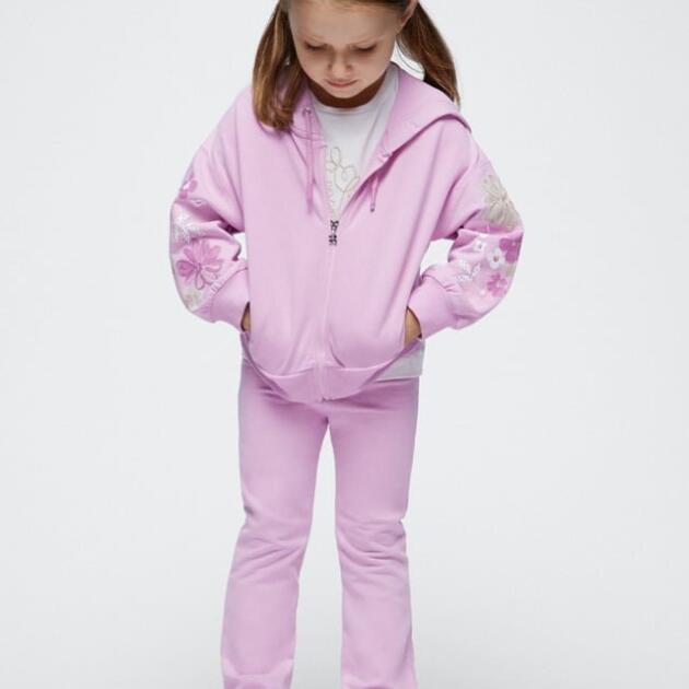 MAYORAL Teplákový set s mikinou fialový Tracksuit mauve girl 3866 | Welcomebaby.sk