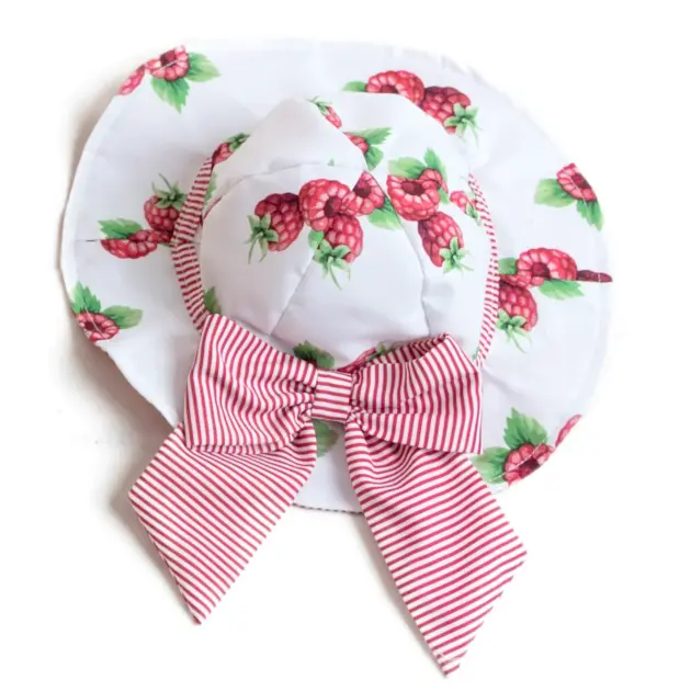 MEIA PATA Letný klobúk s malinami Summer hat raspberries MP019SS23 | Welcomebaby.sk
