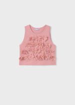 MAYORAL Top s kvetmi Flower top Better Cotton 6021 | Welcomebaby.sk