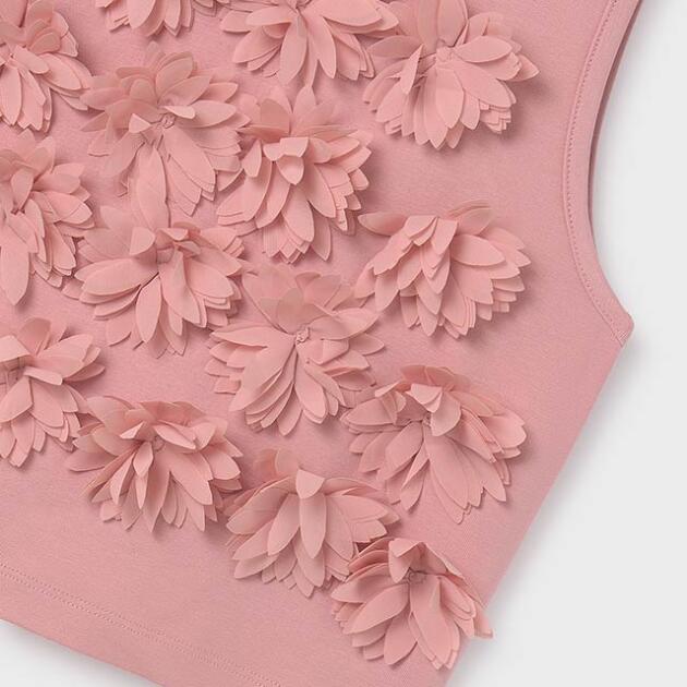 MAYORAL Top s kvetmi Flower top Better Cotton 6021 | Welcomebaby.sk